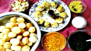 Pani puri Recipe * Veg Food Odia