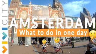 ❓ What to do in Amsterdam in one day 🇳🇱🍻 (2019)