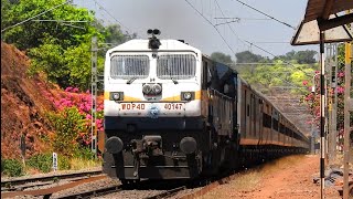 01113 Mumbai-Madgaon Special Train  Skipping Bhoke With Pune WDP-4D