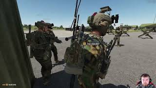 Arma Reforger Milsim Wargame - Operation Avalanche - Infiltrate, Save Hostage, Exfil (4th Spartans)