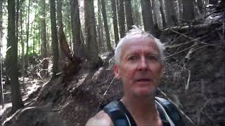 OKANAGAN HIKING - ANGEL SPRINGS TRAIL - DOWN - VIDEO from TWO BRIDGES to KLO CREEK, near Kelowna, BC