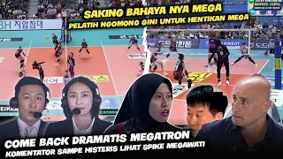 "Pelatih Ngamuk Karena Mega.."!! Komentator Histeris Sampe Bolang Gini Ke Spike Megatron