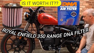 Royal Enfield 350 Range DNA Filter = POWER! Transform That Ride!!