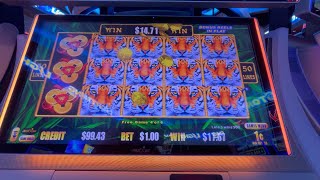 Lightning Link - 1st Spin Bonus! Eye of the Tiger! #slot #casino #lightninglink