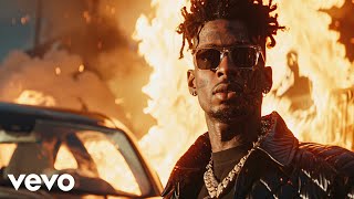 21 Savage ft. Young Thug, Gunna - Hot (Music Video)