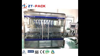 automatic viscous liquid detergent/hand soap/oil/paste filling capping labeling machine.