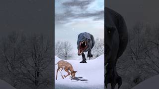 T-REX Dinosaur Attacks Couple | Indominus Rex Dinosaurs Damage City #shorts #dinosaur