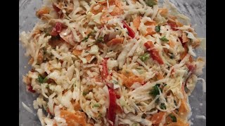 Σαλάτα κασλόου,Coleslaw salad