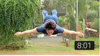 Tiger shroff stunt of Baghi 2 .#1Trending