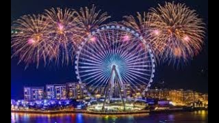 Dubai new year celebration 2023 @ JBR| Blue waters