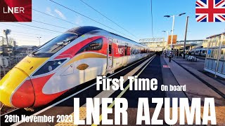 FIRST TIME On Board LNER Train | Peterborough to Grantham, 28th November 2023