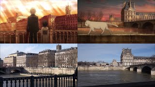 Ikoku Meiro no Croisée REAL LIFE Locations in Paris -Croisée in a Foreign Labyrinth ANIME VS REALITY