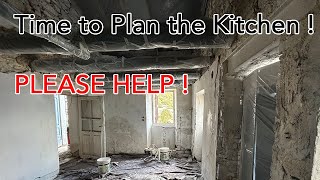 Precipitation, Paint and Planning! Time for YOU to decide how the kitchen will look!