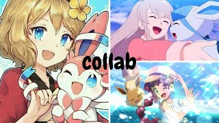 Pokemon || Eevee, Glaceon, Sylveon || AMV || Escape || Collab || 💙Princess Suiren💙 || Princess Glacy