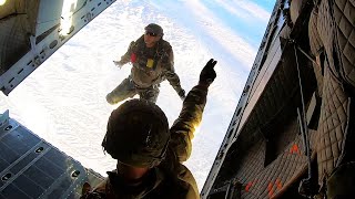 HALO Training, Military Free Fall Parachute Training, U.S. Army Yuma Proving Grounds, AZ