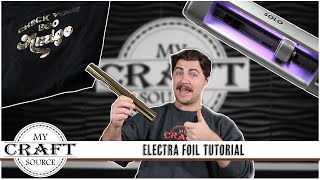 HOW TO USE ELECTRA FOIL | StarCraft Electra Foil | StarCraft SOLO Cutting Machine | My Craft Source