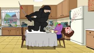 Family Guy decapitation by ninja