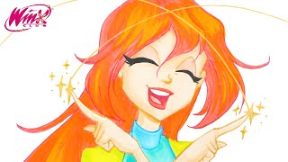 Winx Club - Dessiner et colorier Bloom