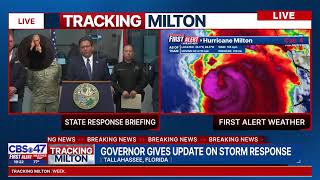 Hurricane Milton: Florida Gov. Ron DeSantis gives update, 10/9/24, 10:30 a.m. | ANJ