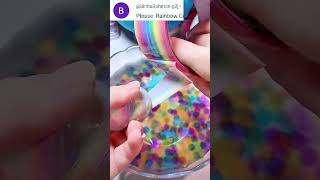 Rainbow 🌈 sticky rolling ball tape craft #shortsviral #nanotape #diy #nanocraft