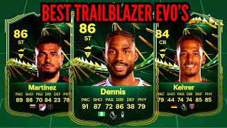 TOP 20 TRAILBLAZER STRIKER & CENTERBACK EVOLUTIONS! (BEST META FC24 EVO'S)