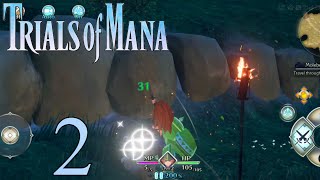 Trials Of Mana Gameplay 2 | Starting Out - Molebear Moors (No Commentry)