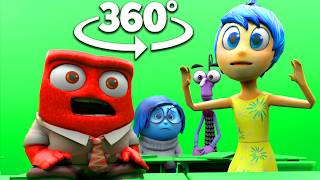 Inside Out 2 Emotions In YOUR School  360º VR | 4K | VR | 360 Video