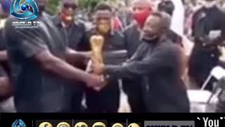 Breaking News -Kumawood actor Bernard Nyarko was awarded at his funeral