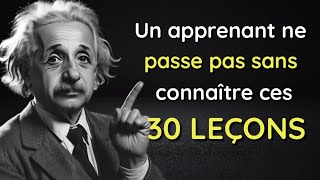 "30 Leçons de Vie Inspirantes : Conseils Pour une Vie Épanouie et Pleine de Sens"