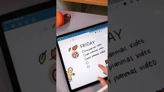 Plan with Me in GoodNotes (Digital Planner) | #SHORTS