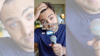 ¿Qué tan bajos están los sueldos en Argentina 🇦🇷?