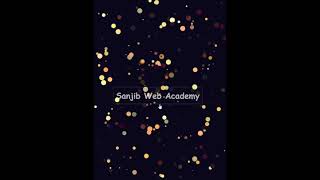 Background Animation | HTML & CSS & Javascript #shorts #viral #SanjibWebAcademy @sanjibmondal4784