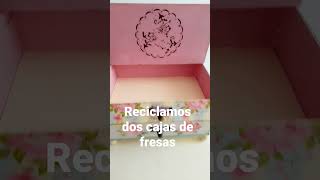 🎬Reciclaje de un par de cajas de fresas