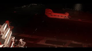 chinook carrier landings camera testing