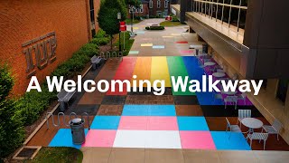 A Welcoming Walkway: IUP’s Rainbow Sidewalk