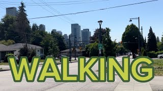 Walking the streets of Surrey (Vancouver ) Canada