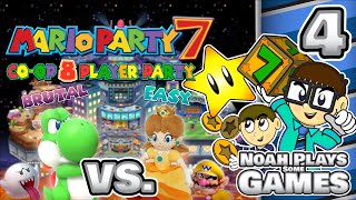 Battle of the Century - Mario Party 7: Co-Op Eight Player Party ~ Neon Heights - Part 4