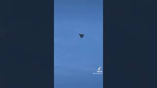 Raptor super maneuverability on full display! #fyp #technology #planespotting #f22raptor #turnnburnn