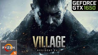 Resident Evil Village┃GTX 1650 + Ryzen 5 5500U┃Acer Aspire 7