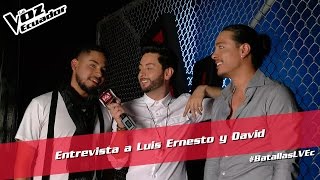 Entrevista a Luis Ernesto y David Brau - Batallas - T2 - La Voz Ecuador