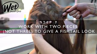 How to create a French/Fishtail Braid by The WetBrush