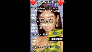 are you a blink? #blink #fancam #blackpink