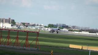 Bombardier Global 6000 Landing 24L Montreal Trudeau YUL | CYUL