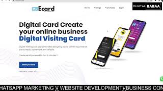 Visiting card tool,Visiting card platform,Visiting card system,Professional visiting cards.