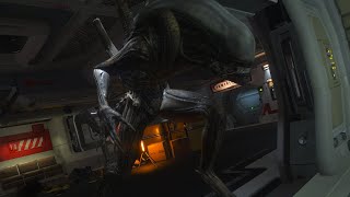 Alien Eats a Pipe Bomb like a Boss?? | Alien: Isolation™