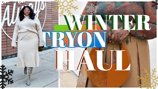 WINTER TRY ON HAUL - What to Buy NOW! EASY OUTFITS + ESSENTIALS Every Curvy Woman Should Own in 2024