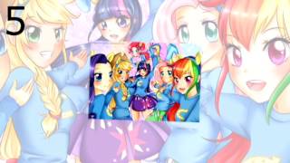 Топ 10 артов My little pony Equestria Girls!