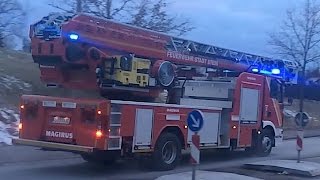 Feuerwehr Stein Einsatzfahrt zur technischen Hilfeleistung