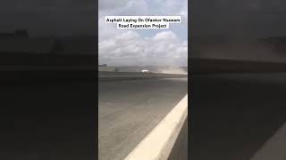 Asphalt begins on Ofankor Nsawam Road #kofibills #ofankor #nsawam #road #asphalt #youtubeshorts