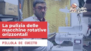 La pulizia delle macchine rotative orizzontali